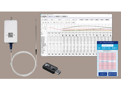 もろみや酒母の品温データを自動収集し遠隔から監視できる酒造品温