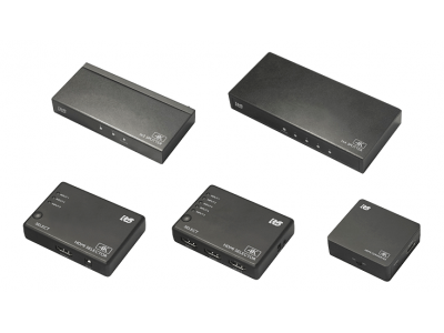 エントリークラスで4K60Hz, HDR10に対応したHDMI切替器・分配器 4製品とSD～フルHD入力対応の4Kアップコンバーターを発売 