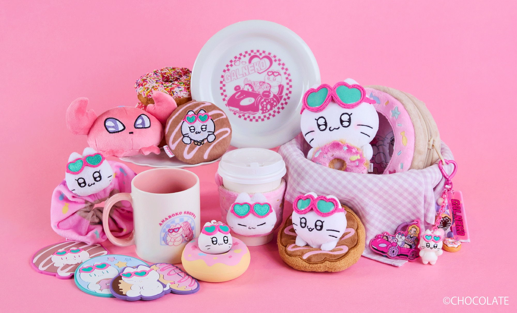 「ギャルネコ」ポップアップの“かわにい”新商品を追加公開！オリジナル装飾による東京駅一番街の館内ジャックも実施決定