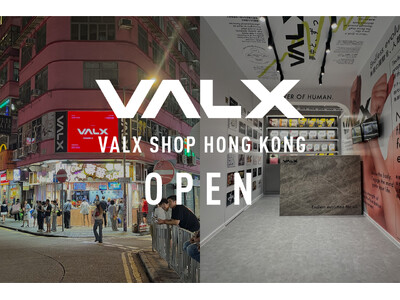 【世界初のVALX実店舗オープン！】フィットネスブランド「VALX」が8月19日(月)に香港でブランド初となる実店舗「VALX SHOP HONG KONG」をオープン！