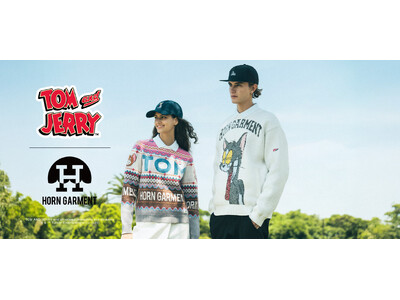 HORN GARMENT『Tom and Jerry』とのコラボレーションアイテムを発売!