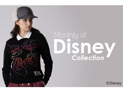MARK & LONA、ディズニーとの秋冬最新ニットコレクション「MONTHLY OF DISNEY」を8月19日（水）より順次発売開始