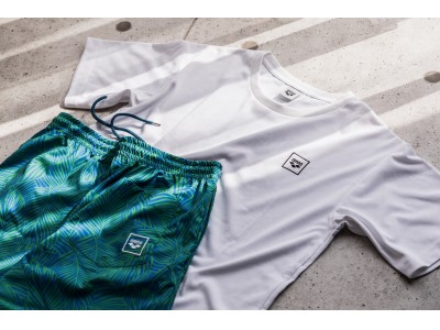 スイムウェアのトップブランド『アリーナ』の素材や機能を活用した初のタウンユースコレクション 「BEACHSIDE LIFESTYLE」