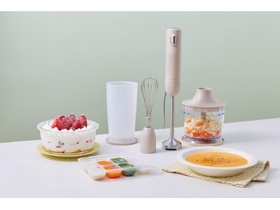 レコルト［ハンディブレンダー フルセット］［ハンディブレンダー ベーシックセット］を新発売