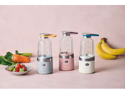 どこでも自由にフレッシュドリンクを！レコルト［コードレス ソロブレンダー］を新発売