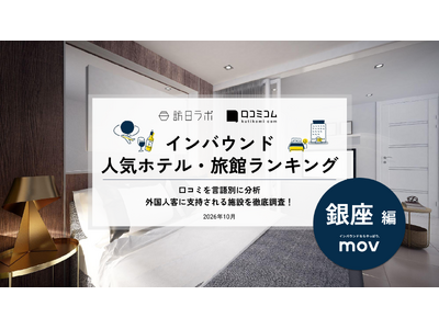 【独自調査】2026年最新：外国人に人気のホテル・旅館ランキング［銀座編］1位は「MIMARU東京 銀座EAST」！| インバウンド人気ホテル・旅館ランキング　#インバウンド #MEO