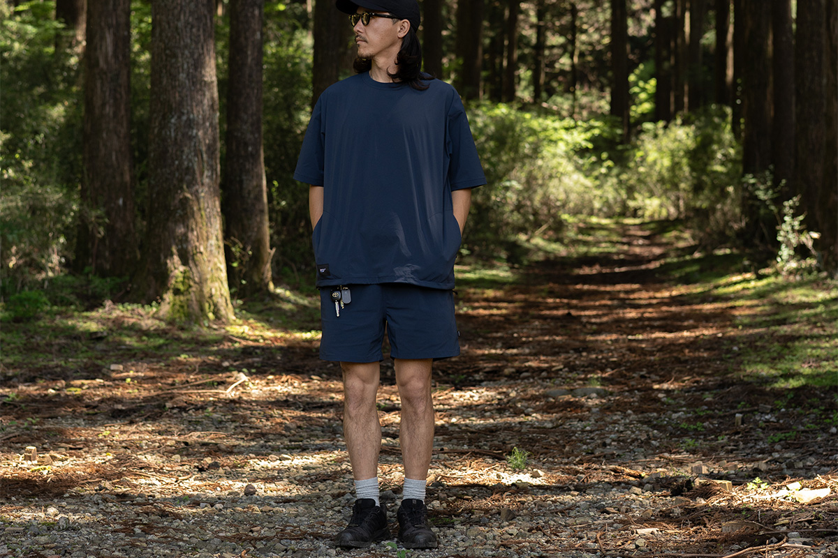 ROOT CO.アウトドアアパレル 新作「STRETCH UTILITY T-Shirts」を含むトップス・ボトムス計9パターン、2025年春夏ラインナップが入荷