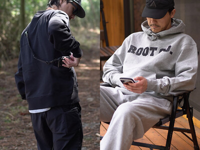 ROOT CO.定番「PLAY UTILITY BACK POCKET」シリーズより、「Crewneck...