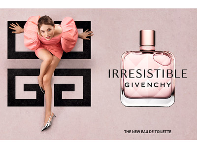 【一部訂正】すべての人を振り向かせる、透明感溢れるローズの香り。ジバンシイより「イレジスティブル オーデトワレ」が6月4日（金）より新発売。