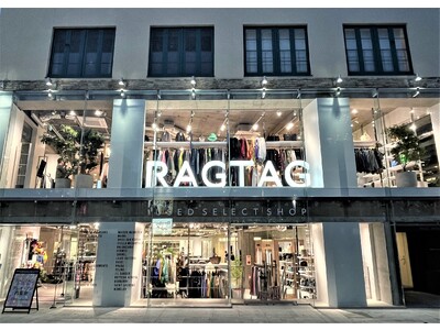 デザイナーズブランドのユーズドセレクトショップRAGTAG（ラグタグ）原宿店 12/12（火）移転オープン 　～価値が高まる二次流通、インバウンドも後押ししニーズ拡大～