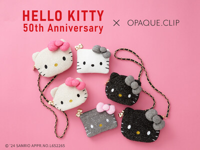 【OPAQUE.CLIP】×「HELLO KITTY」スペシャルコラボアイテムに新色追加決定！