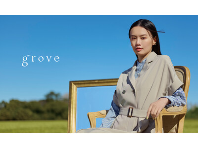 【grove】軽やかな春のスタイルを提案！「SPRING LOOK 2025」を2月28日（金）より公式...