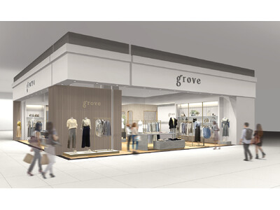 【grove】「イオンモールむさし村山」に4月4日（金）新店舗をオープン！