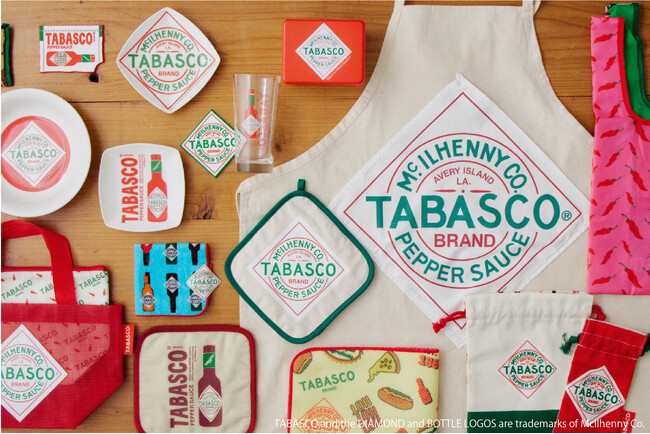 【212 KITCHEN STORE】TABASCO(R)ブランド モチーフのホット！なオリジナルアイテムを5月13日（火）より発売！