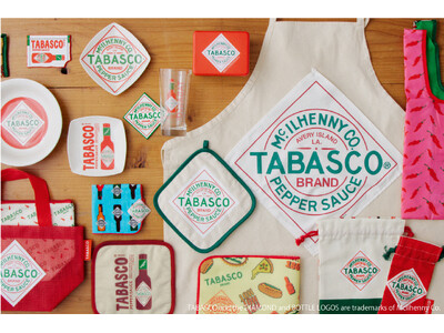 【212 KITCHEN STORE】TABASCO(R)ブランド モチーフのホット！なオリジナルアイテムを5月13日（火）より発売！