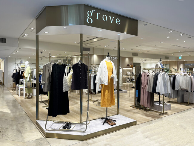 【grove】注目の新施設！「三井ショッピングパーク ららテラス川口」に５月31日（土）より新店舗をOPEN！