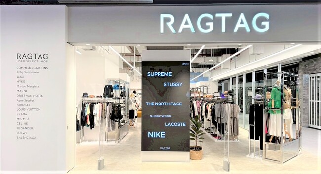 ユーズドセレクトショップ「RAGTAG（ラグタグ）」7月16日、タイOne Bangkokに海外1号店をオープン　二次流通の成長を見据え、グローバル展開を開始