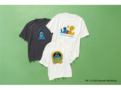 【THE SHOP TK】世界中で愛されている「セサミストリート」とのコラボレーションTシャツを発売！