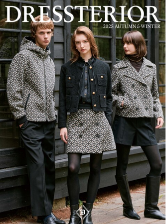 【DRESSTERIOR】2025 Autumn & Winter LOOK BOOK公開！スペシャルムービーも公開！