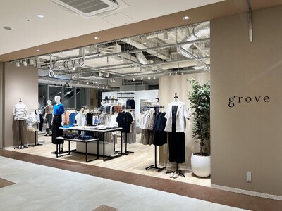 【grove】話題の新施設！「MARK IS 葛飾かなまち」に9月３日（水）新店舗をオープン