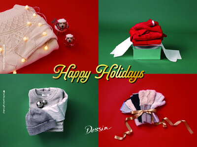 【Dessin】ホリデーシーズンに合わせた特集ページを11月28日（金）よりWEBサイトにて公開