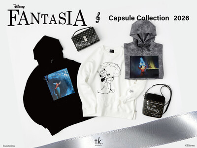【tk.TAKEO KIKUCHI】ディズニーカプセルコレクション第5弾『ファンタジア』をモチーフにした商品が12月5日（金）より登場！