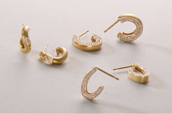 【COCOSHNIK】耳元から印象を描くピアスコレクション「IMPRESSIVE PROFILE」を3月19日(木)より発売