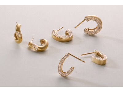 【COCOSHNIK】耳元から印象を描くピアスコレクション「IMPRESSIVE PROFILE」を3月19日(木)より発売