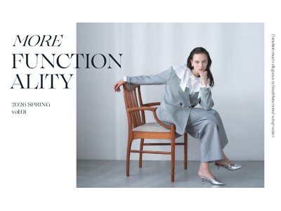 【cloenc】「MORE FUNCTIONALITY 2026 SPRING vol.01」3月19日（木）より公式オンラインストアにて公開