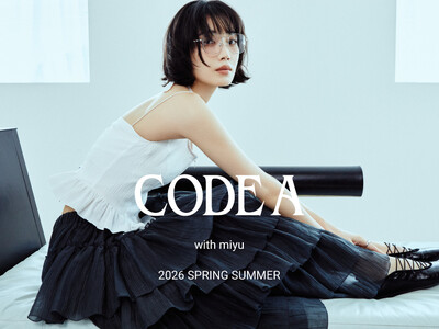 【CODE A】フリーランスPR・前坂美結さんとコラボした、「with miyu Collection」を4月1日(水)より公開