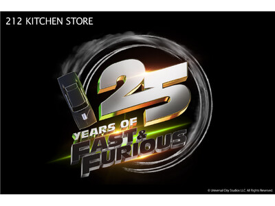 【212 KITCHEN STORE】『ワイルド・スピード』との初コラボ！日常を加速させる、究極のアニバーサリー・コレクション6月2日（火）より販売開始！