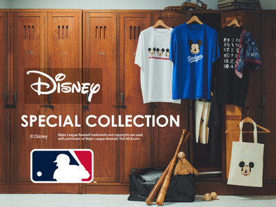【THE SHOP TK】発売直後から話題沸騰！「ミッキーマウス」と「MLB」のデザインをあしらった、プレミアムなスペシャルTシャツコレクションが登場！7月13日(月)より店頭にて販売開始