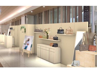 ～ワールドグループのプラットフォームを提供～  　香港発バッグブランド「カフネ」関西初出店　6月11日（土）からルクア イーレで期間限定ショップ