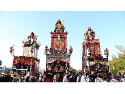 佐倉史上初、4本の山車が勢ぞろい！《佐倉の山車祭り》（3月17日）