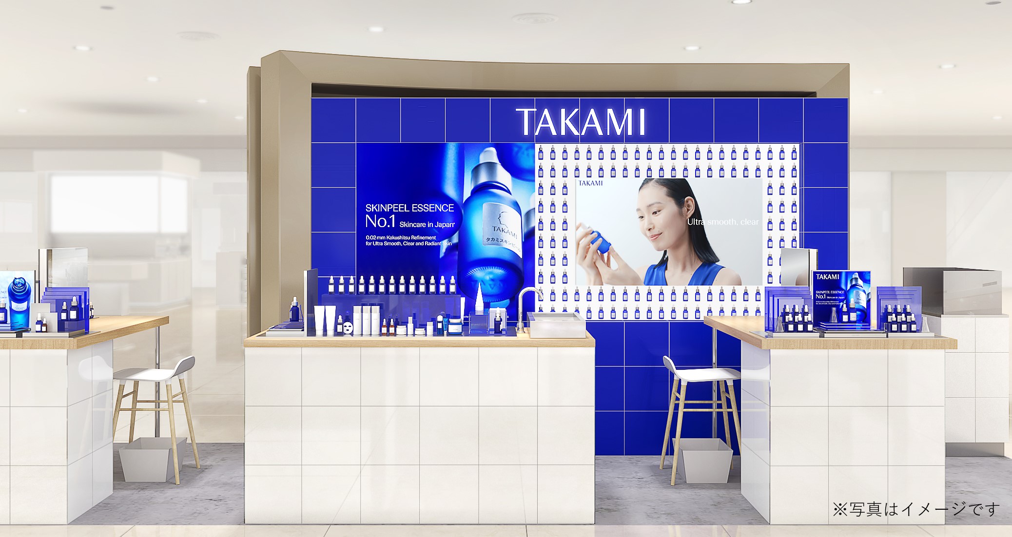 [タカミ] ー 角質で、人生が変わる ー  阪急うめだ本店 2階で8/2(水)より初開催！「角質美容(R)」レッスンで、暑い夏に負けない美肌作り