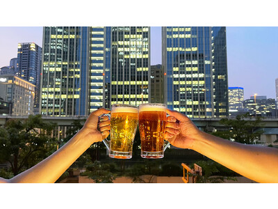 大阪・中之島、夜景＆リバーサイドで乾杯！ テラスでも店内でもOKのビアガーデンプラン「フェスティバール＆ビアホール」で4月26日（水）より。