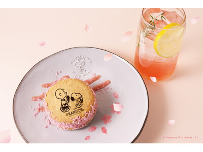 【期間限定】PEANUTS Cafeより、“桜”を満喫できるシーズンメニューが3/15(金)より登場！