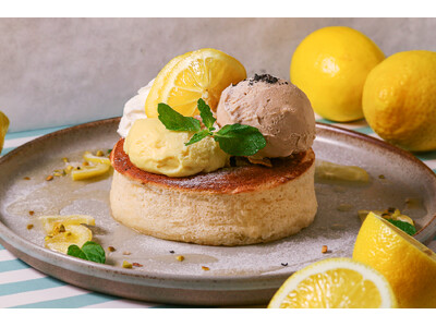 爽やかで甘酸っぱい「ハニーレモンパンケーキ　 紅茶アイス添え」が「YURT（ユルト）」大名古屋ビルヂング店から、5/14(水）より新登場！