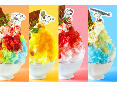 PEANUTS Cafe|【期間限定】スヌーピーの“カラフル”なかき氷が6/18(水)より登場!