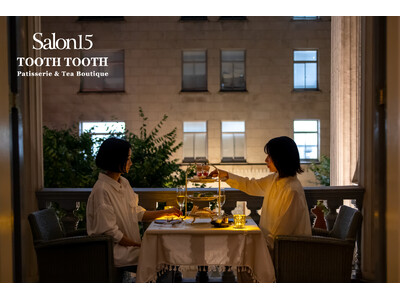 神戸異人館で愉しむ、”宵のアフタヌーンティー”。「Salon15 TOOTH TOOTH 旧神戸居留地十五番館」で8月19日（火）より。