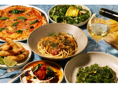 恵比寿の空に、光と緑のガーデンレストランが誕生。自然体でヘルスコンシャスなカリフォルニア・イタリアンとナチュールワインを楽しむ「GARDEN WHITE」11/27（木）アトレ恵比寿グランドオープン