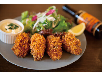 冬の名物 大きなカキフライが今年もいよいよ！ 地元兵庫のブランド牡蠣を使って季節限定・数量限定で神戸三宮「洋食屋 神戸デュシャン」で11月18日から。