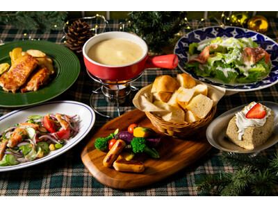神戸居留地カフェでクリスマス！ デート、お食事、パーティーにオススメの12月1日～25日期間限定メニュー...