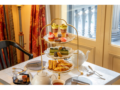 神戸旧居留地の洋館サロンで、冬の訪れを愉しむアフタヌーンティー。2025年11月20日(木)より提供開始/ Salon15 TOOTH TOOTH 旧神戸居留地十五番館