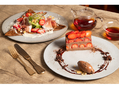 2025年12月26日（金）より、冬苺×ショコラで贈るバレンタインシーズン限定メニューが登場！神戸・元町のクレープとガレットの専門店「CREPE & GALETTE TOOTH TOOTH」にて