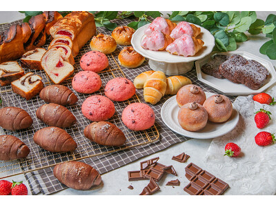 いちごシリーズ第二弾！自家製パン食べ放題ランチに、今だけのいちご×チョコパン登場！神戸メリケンパーク「TOOTH TOOTH FISH IN THE FOREST」にて1月30日（金）より。