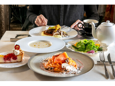 神戸旧居留地の洋館サロンのグランドメニューが2月19日（木）よりリニューアル。春を感じるアフタヌーンティ...