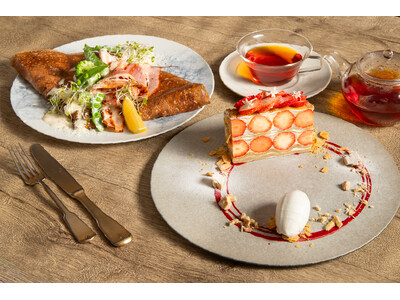 2月26日（木）より、春を彩るクレープとガレットが登場。神戸・元町トアウエストにある、クレープとガレット...