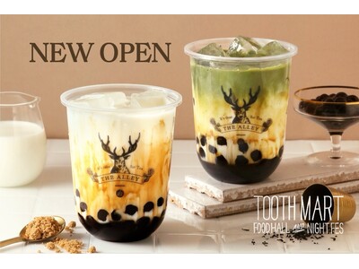 人気ティーブランド「THE ALLEY（ジアレイ）」が神戸最大級のフードホール「TOOTH MART」に...