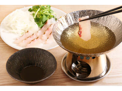初夏の旬、お魚とお野菜の鱧出汁しゃぶしゃぶが登場。丸の内ブリックスクエア3F「島おでんMIKE　丸の内店」5/11～